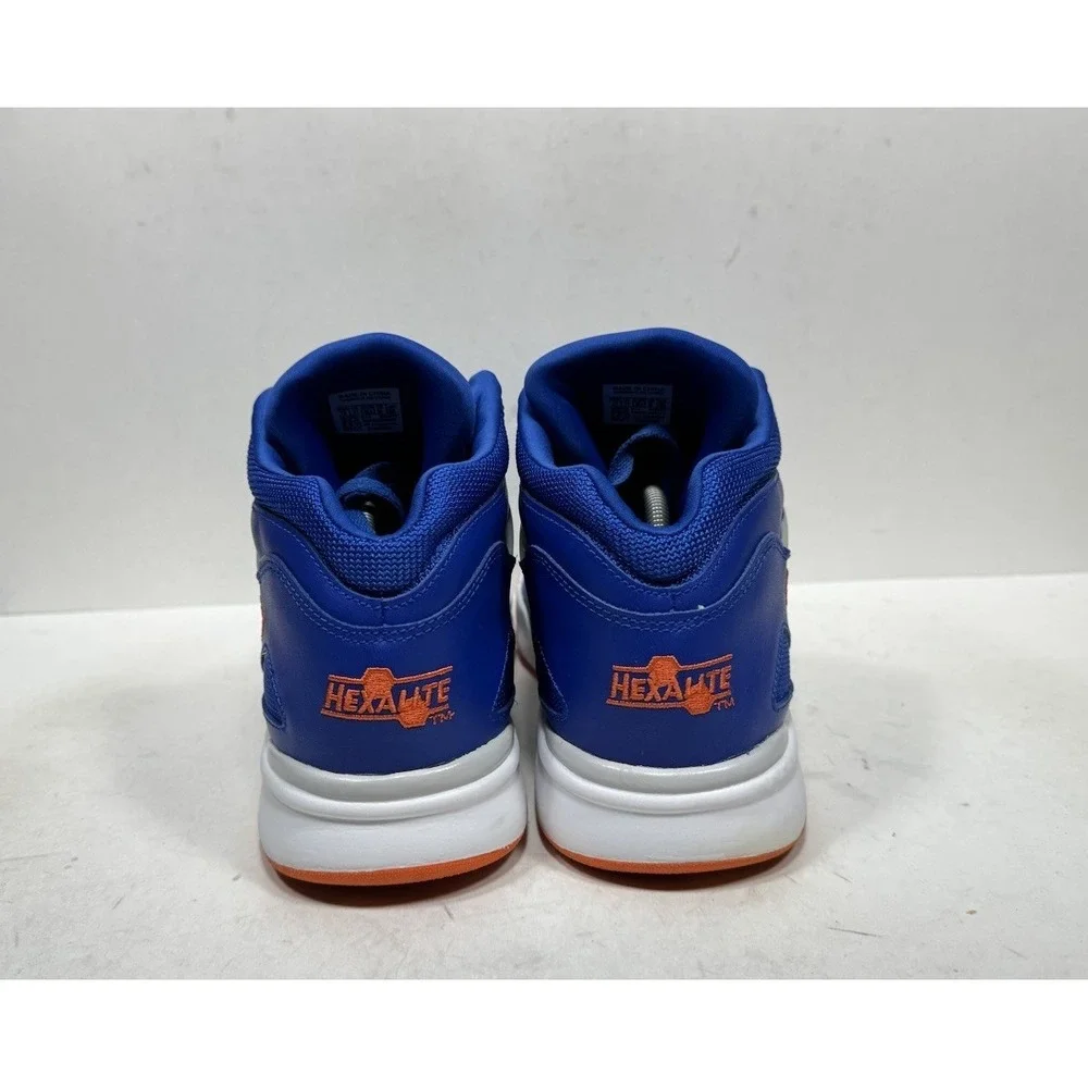 Reebok Pump Omni Lite New York Knicks Mid Top Sneakers Blue M42972 Men's Size 12